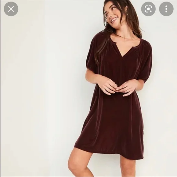 old navy velvet mini dress Fit & Flare Velvet Cami Mini Dress